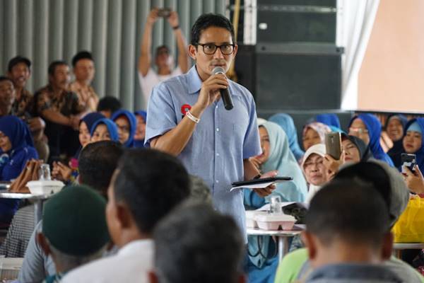  Sandiaga Uno Sudah Sembilan Kali Jual Saham untuk Biaya Kampanye