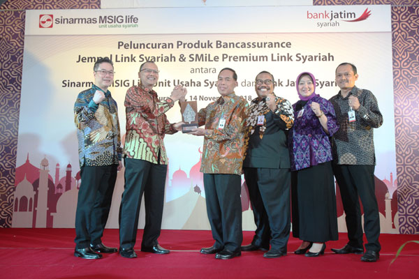  Sinarmas MSIG Life dan Bank Jatim Syariah Berkolaborasi Luncurkan Produk Bancassurance Syariah 