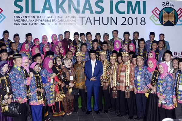  Presiden Jokowi Buka Silaknas ICMI Tahun 2018