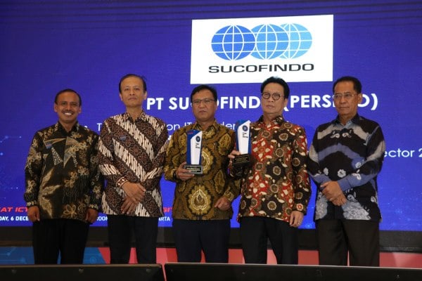  Sucofindo Sabet Dua Penghargaan di Ajang Top IT & Telco Awards 2018