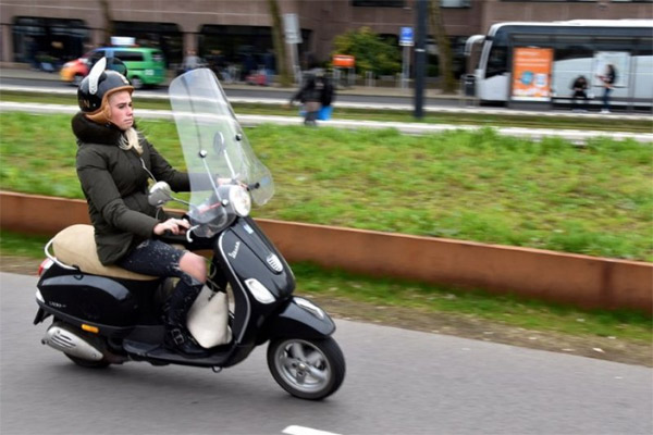  Perempuan Pesepeda Motor di AS Makin Marak