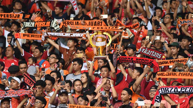  Pesta Persija Juara Liga 1: Jakmania Coret Bus TransJakarta, Dilaporkan ke Polisi