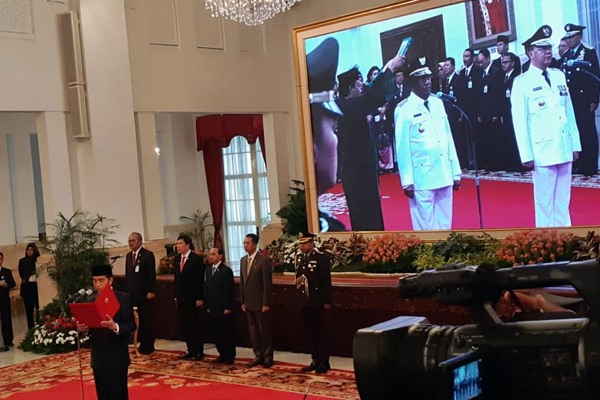  Presiden Jokowi Lantik Gubernur Bengkulu & Gubernur Riau