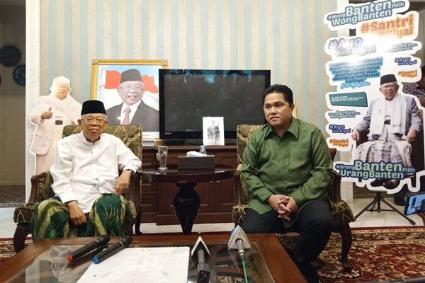  DPW PAN Kalsel Dukung Jokowi, Erick Thohir: Ini Hal Luar Biasa