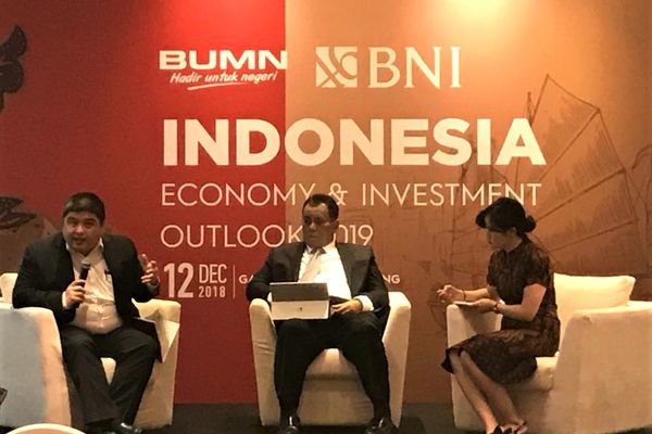  60 Investor dan Bankir Hadir di BNI Indonesia Economy & Investment Outlook 2019