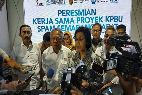  SPAM Semarang Barat Bakal Penuhi Kebutuhan Air 60.000 Keluarga 