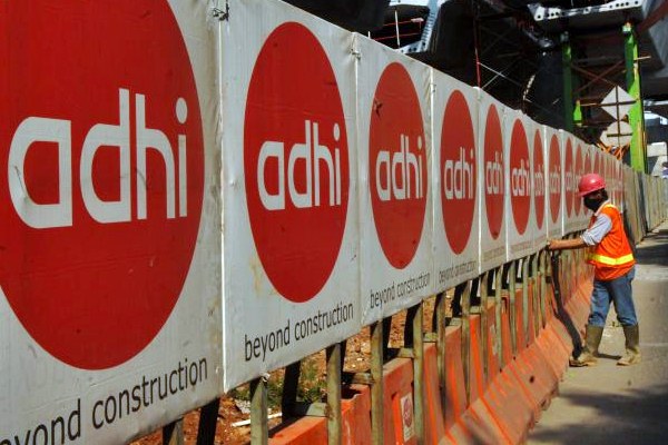  Adhi Karya (ADHI) Realisasikan 92,27% Target Kontrak Baru 2018
