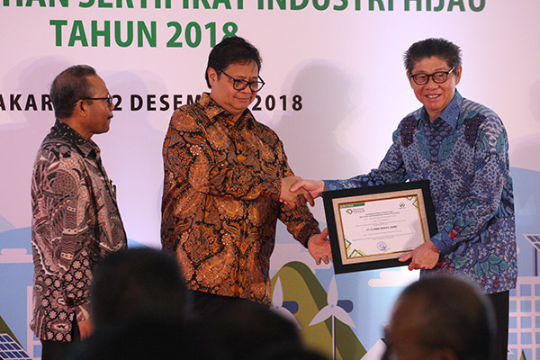  PENGHARGAAN INDUSTRI HIJAU