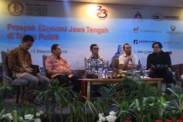  Bisnis Indonesia Gelar Business Challenges 2019 Bertajuk “Prospek Ekonomi Jawa Tengah di Tahun Politik” 