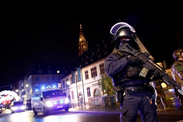  Baku Tembak dengan Polisi, Pelaku Penembakan Strasbourg Tewas Diterjang Peluru