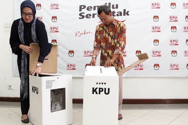  Inilah Kotak Suara Berbahan Kardus untuk Pemilu 2019