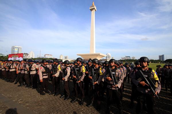  Pengamanan Natal dan Tahun Baru Dibagi Dua Zona 