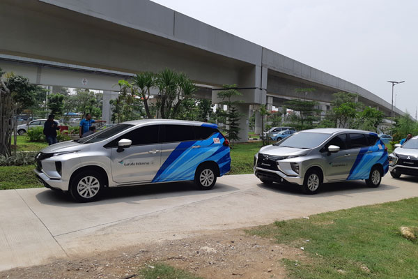  Xpander jadi Kendaraan Operasional Awak Garuda di Pekanbaru