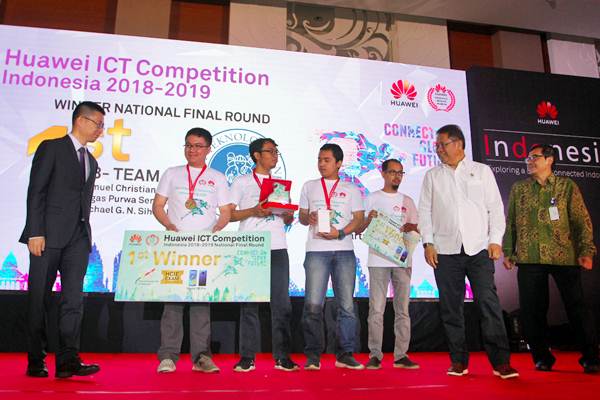  Penganugerahan Huawei ICT Competition 2018