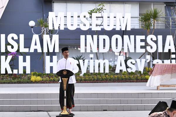  Presiden Jokowi Resmikan Museum Islam Indonesia K.H. Hasyim Asy\'ari