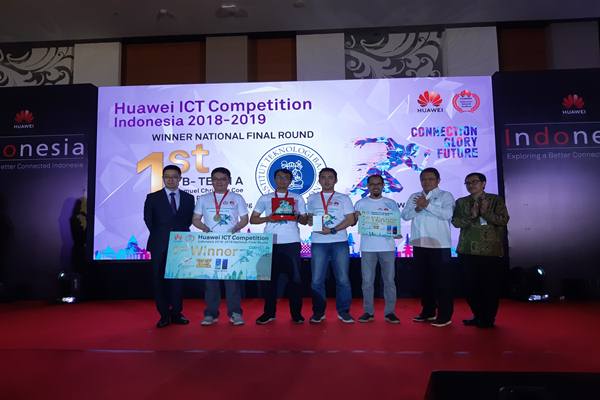  ITB Juara Nasional Huawei ICT Competition 2018-2019