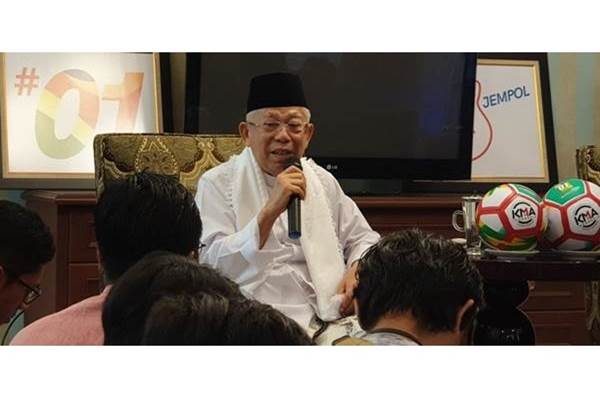  Ini Kiat Ma’ruf Amin Menggaet Suara Milenial di Pilpres 2019