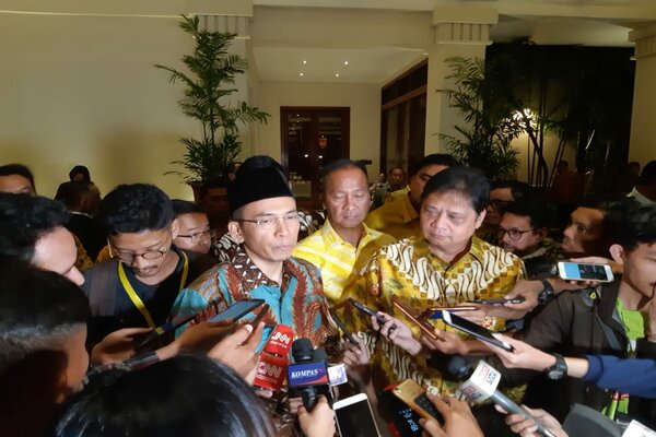  Airlangga Ungkap Alasan Penunjukan TGB Sebagai Wakil Ketua Bappilu