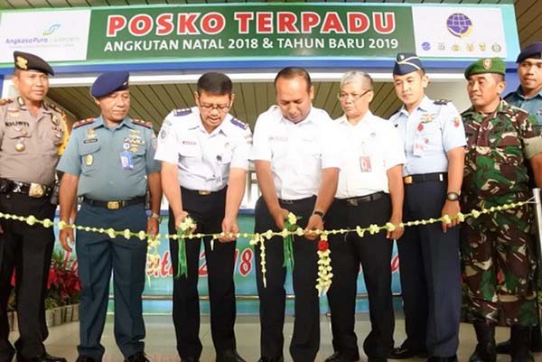  Pembukaan Posko Monitoring Angkutan Udara Periode Natal 2018 & Tahun Baru 2019