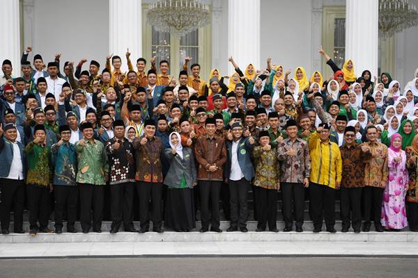  Presiden Jokowi Buka Kongres IPNU dan IPPNU
