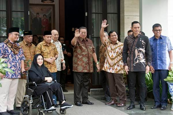  Pertemuan Prabowo Subianto dan Susilo Bambang Yudhoyono