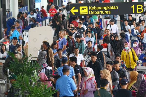  Puncak Arus Liburan Natal 2018 di Bandara Soekarno Hatta