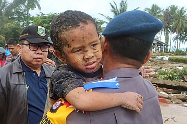  Korban Luka Akibat Tsunami di Banten dan Lampung