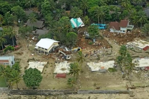  Jumlah Korban Meninggal Dunia Akibat Tsunami Menjadi 373 Orang 