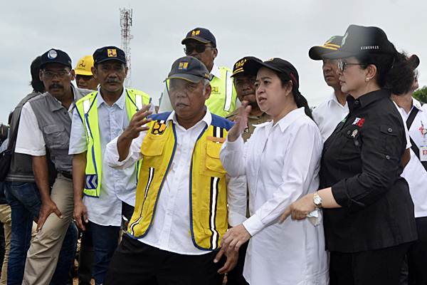  Empat Menteri Kunjungi Lokasi Tsunami Lampung Selatan