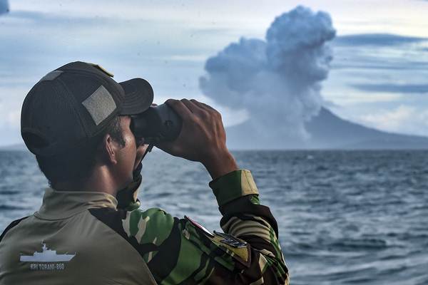  Status Terkini Gunung Anak Krakatau Masih Level Siaga