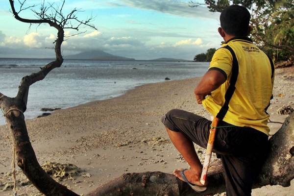  Ketinggian Gunung Anak Krakatau Telah Berkurang