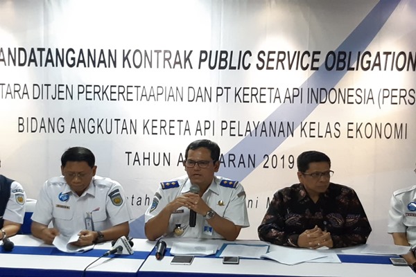  Alokasi Subsidi PSO Kereta Api Ekonomi Naik 4,5%