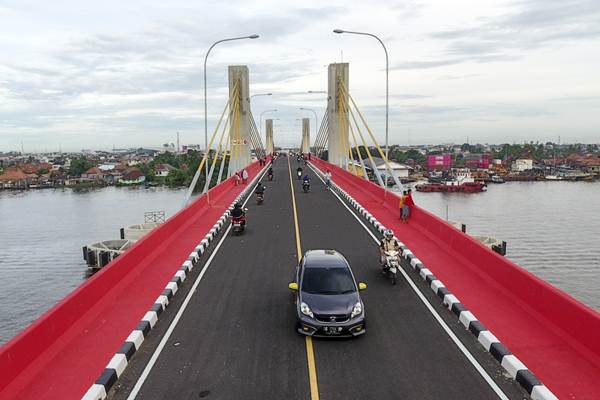  Uji Coba Operasional Jembatan Musi IV