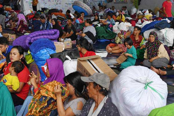 Tsunami Selat Sunda: Pengungsi dari Pulau Sebesi Rindu Rumah