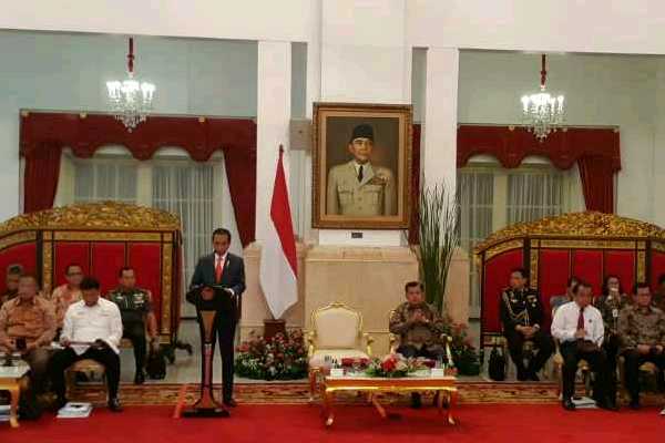  Begini Arahan Jokowi Hadapi Ketidakpastian Perekonomian 2019