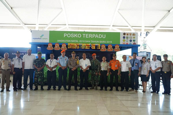  Bandara Internasional Hasanuddin Makassar Resmi Tutup Posko Nataru 2018-2019