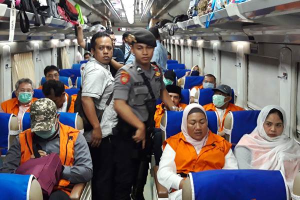  Tahanan KPK Dipindahkan ke Surabaya