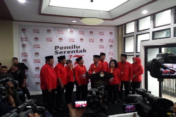  PDIP Jadikan Hasil Survei LSI Sebagai Pijakan Hadapi Pemilu 2019