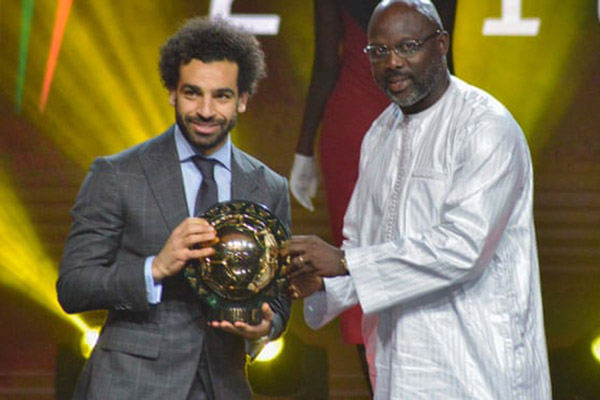  Mohamed Salah Terpilih Lagi Sebagai Pemain Terbaik Afrika