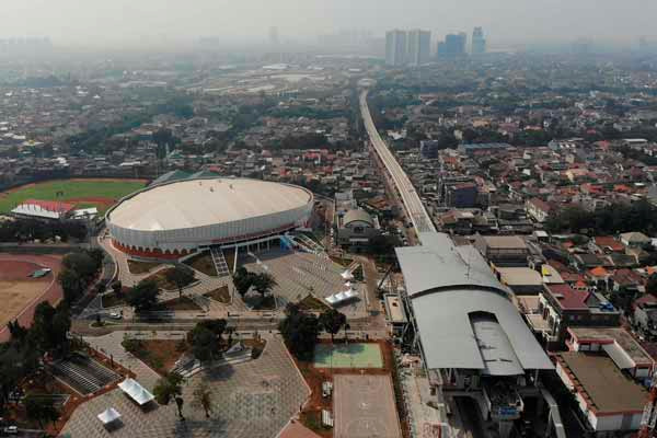  Stasiun LRT Velodrome-Halte Busway akan Dihubungkan Skybridge