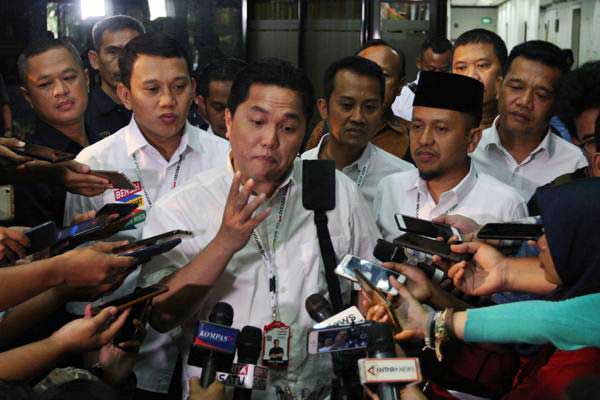  Visi Misi Prabowo-Sandi Diubah, Ini Komentar Erick Thohir