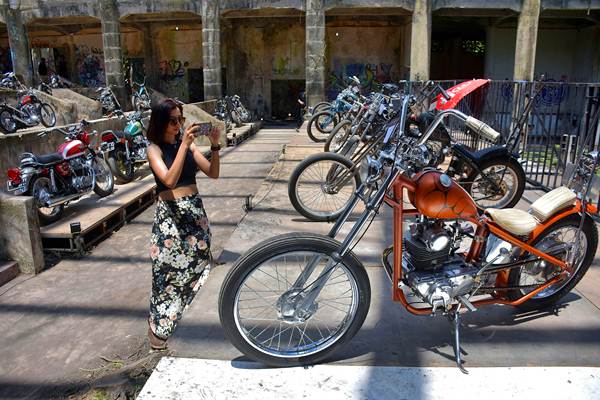  Ada Pameran Sepeda Motor Custom Sedunia di Bali