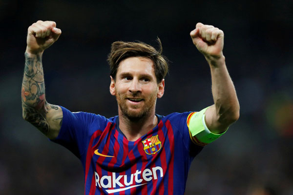  Lionel Messi Mencetak Gol ke-400 dalam Laga Barcelona-Eibar