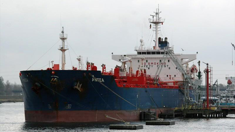  Tanker MT Antea dan MV Star Centurion Tabrakan, Kapal sampai Miring