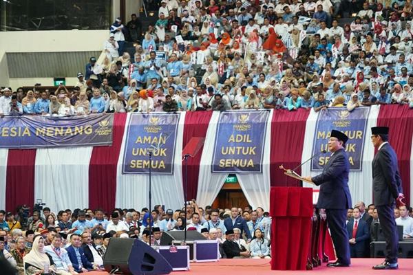  Ini Khotbah Lengkap Prabowo Dalam Pidato Kebangsaan