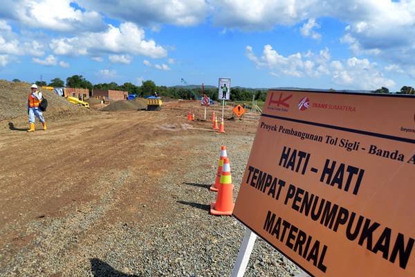  Proyek Pembangunan Jalan Tol Banda Aceh-Sigli Dimulai