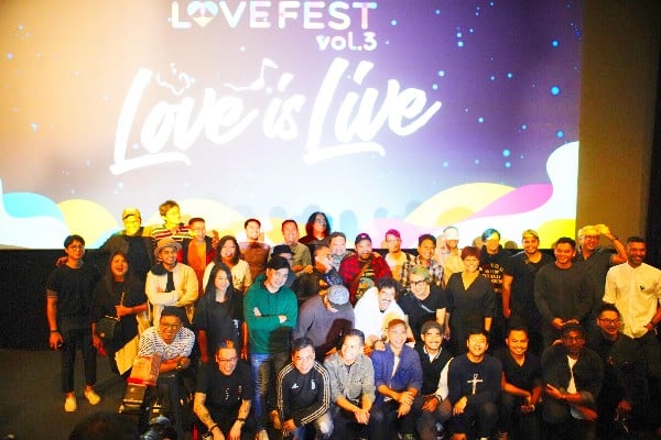  9 Band Legendaris Meriahkan Love Festival 