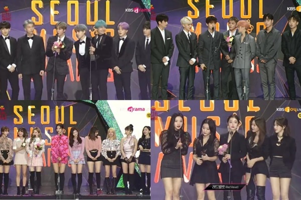  Berikut Daftar Pemenang di Seoul Music Awards 2019