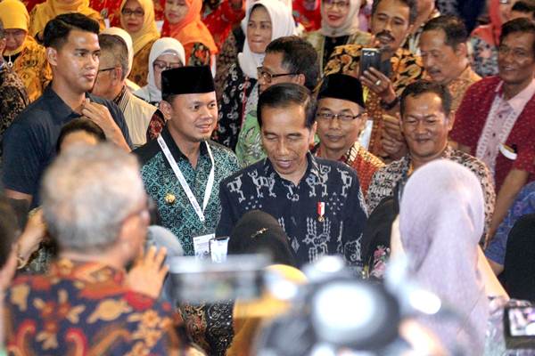  Presiden Jokowi Hadiri Kegiatan Wirausaha ASN dan Pensiunan