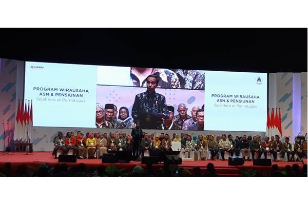  Jokowi Ajak Pensiunan ASN Berwirausaha, Tekankan Pentingnya Pendampingan